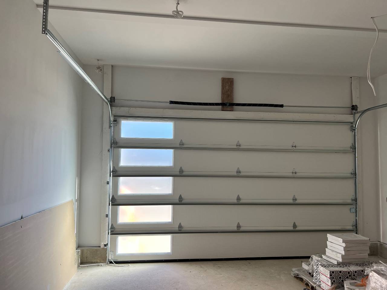 Residential garage door project