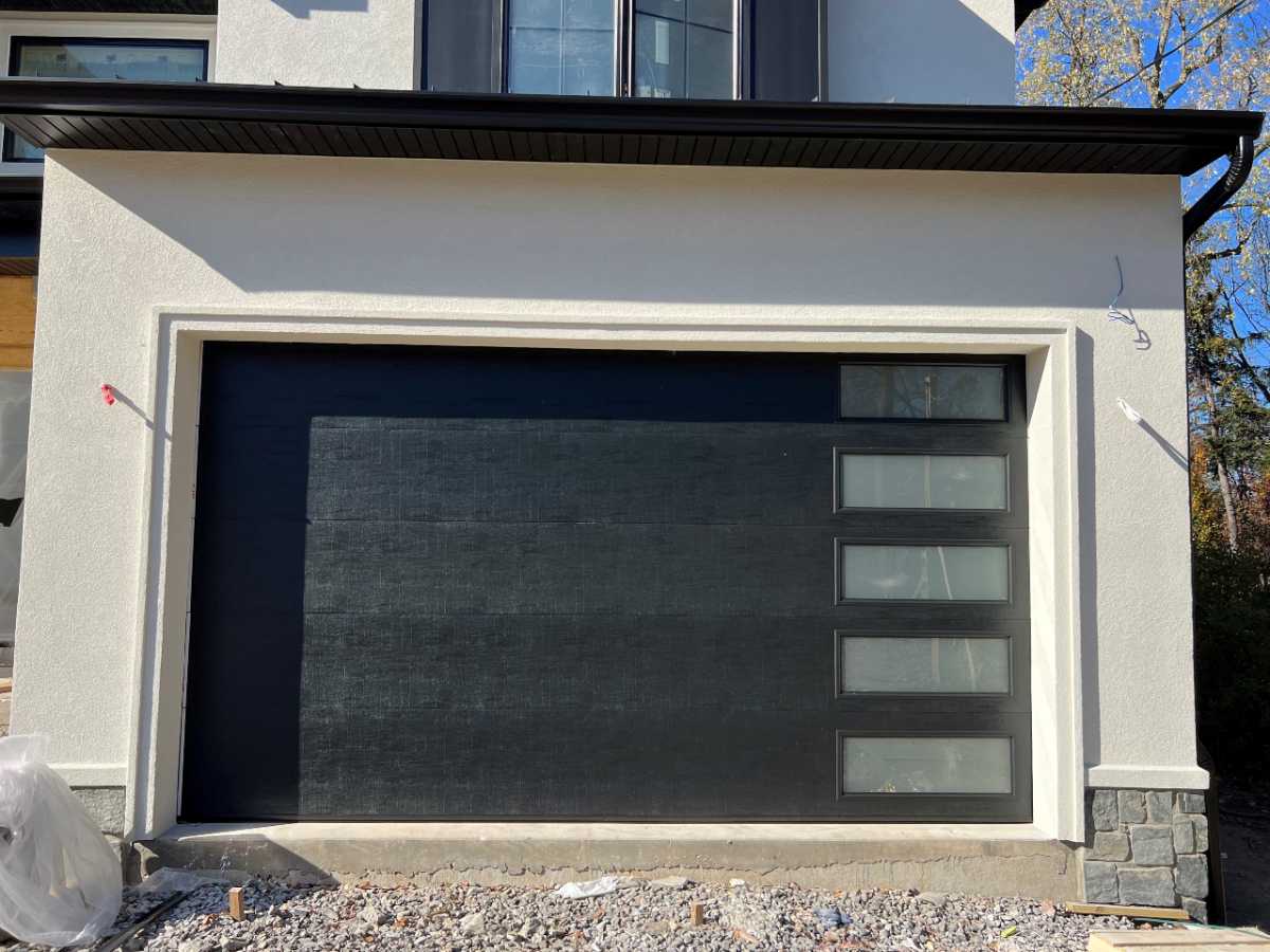 Residential garage door work
