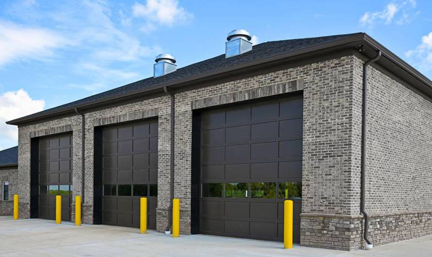 Finished garage door project